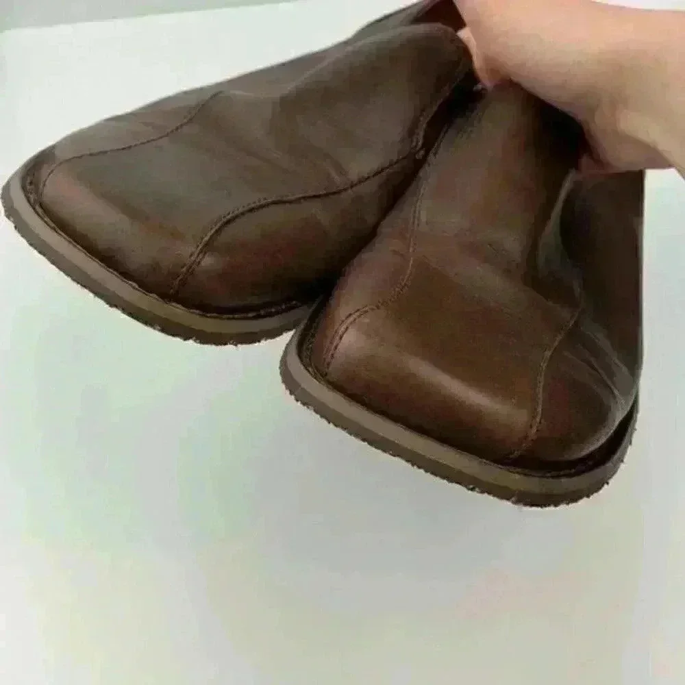 Steve Madden men loafers 8.5 Mammbo brown leather